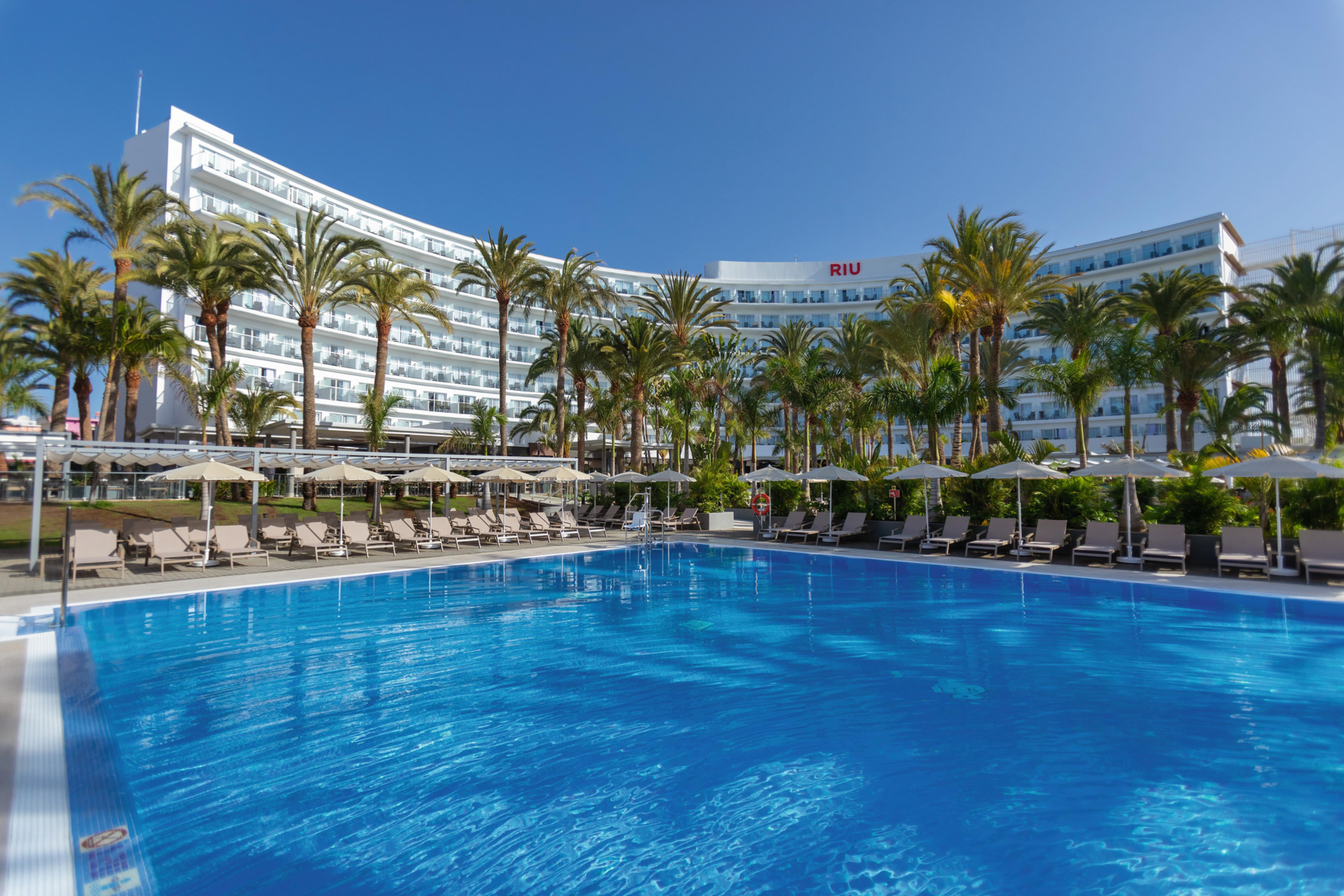 Riu Palace Palmeras Playa del Ingles  Bagian luar foto