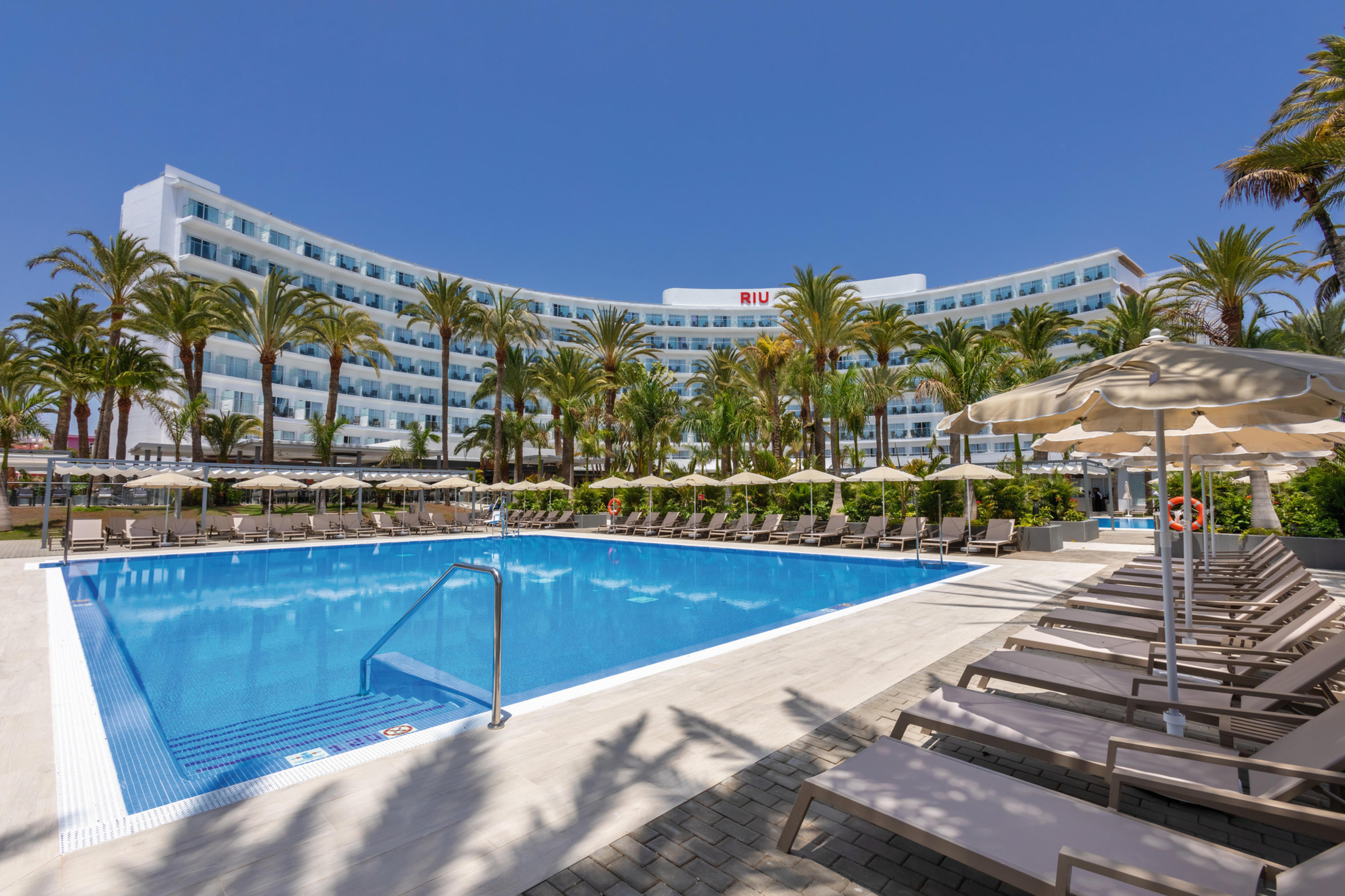 Riu Palace Palmeras Playa del Ingles  Bagian luar foto
